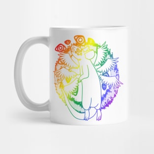 Biblically Accu-Rat Angel (Rainbow Version) Mug